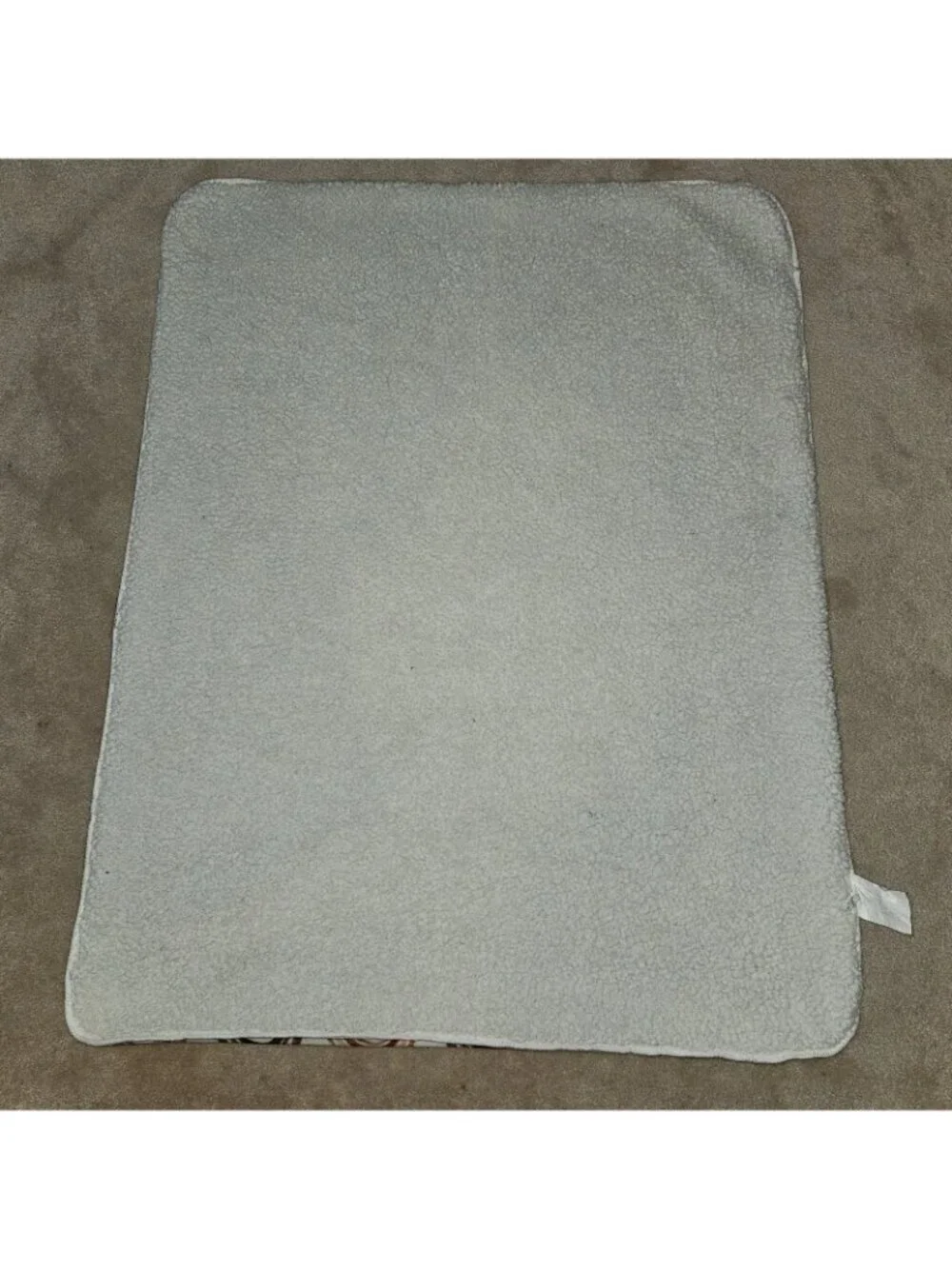 Brown Rainbow Baby Blanket Soft Fleece Sherpa 30x39 RN 119741 SL Home Fashions
